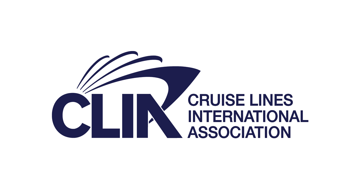 A logo of cruise lines international association