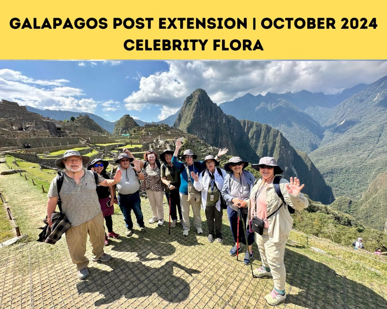 Group at Machu Picchu, October 2024.